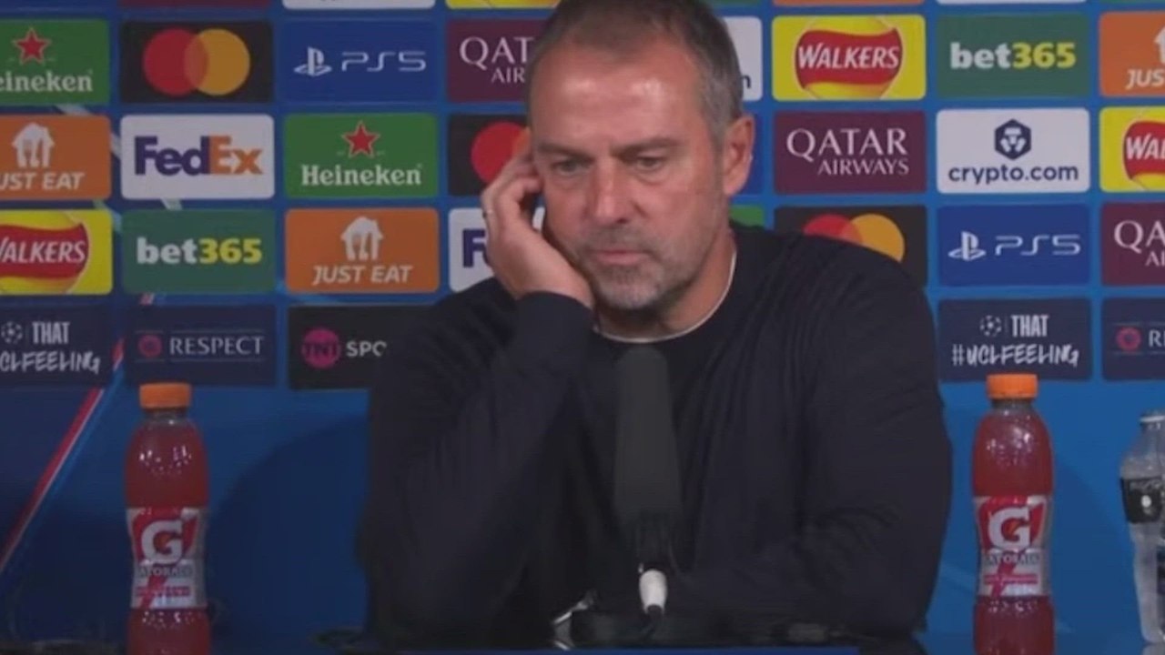 Hansi Flick press conference post Newcastle vs. FC Barcelona