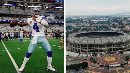 Dak Prescott se muestra ansioso por llegar con los Dallas Cowboys a jugar al Estadio Azteca