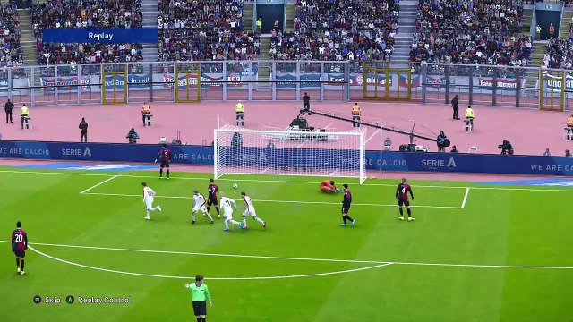 Serie A Drama AC Milan vs Cagliari – PES 2021 Master League