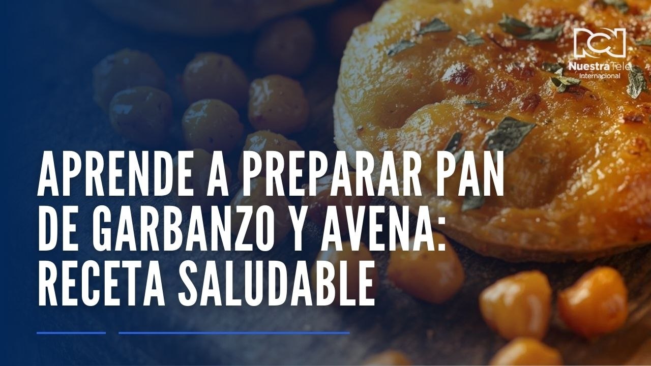Aprende a preparar pan de garbanzo y avena: la...