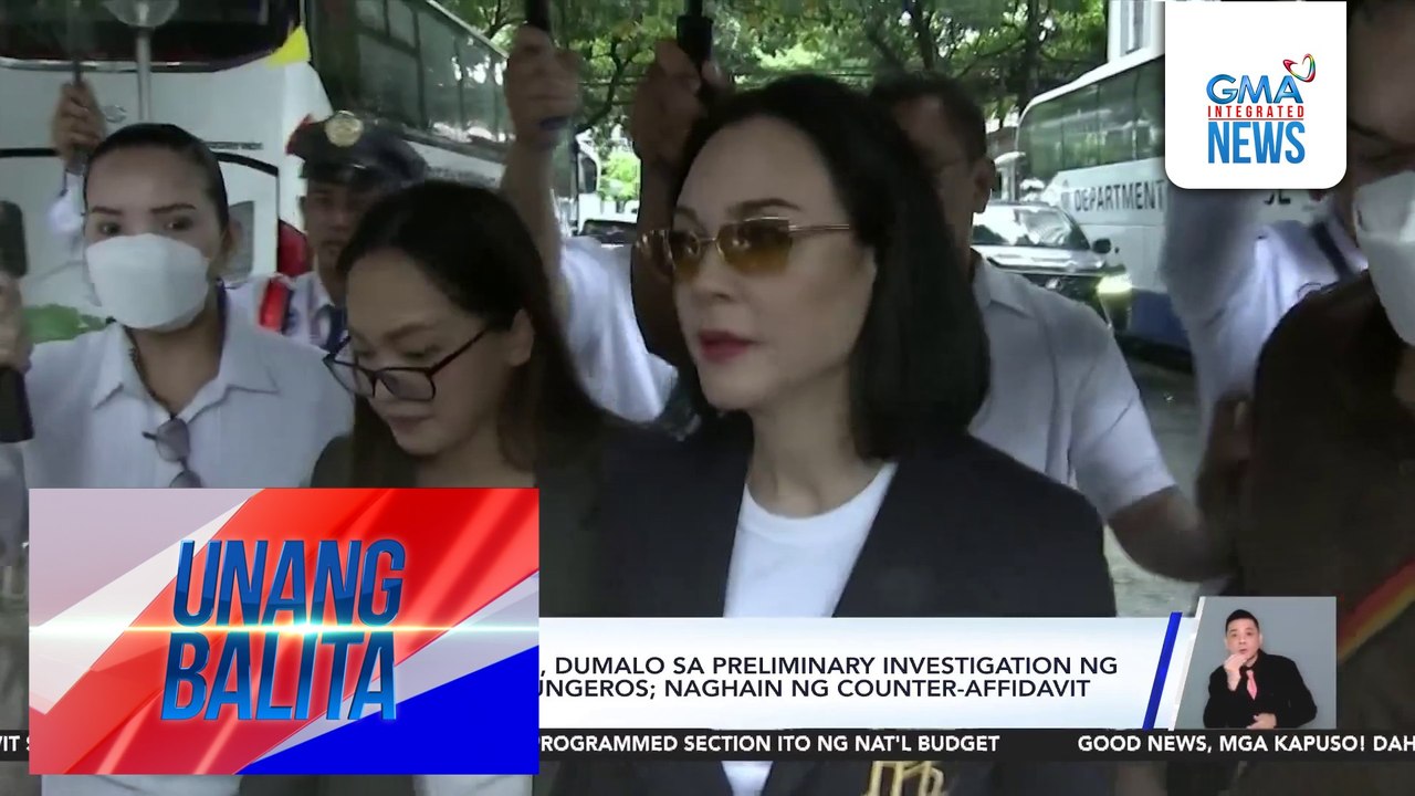 Gretchen Barretto, dumalo sa preliminary investigation ng DOJ sa missing sabungeros; naghain ng counter-affidavit | Unang Balita