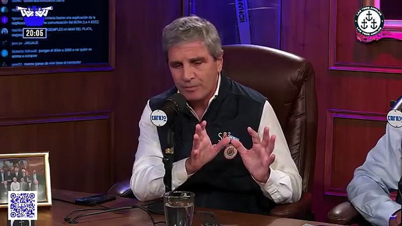 Caputo: "Vamos a vender hasta el último dólar"