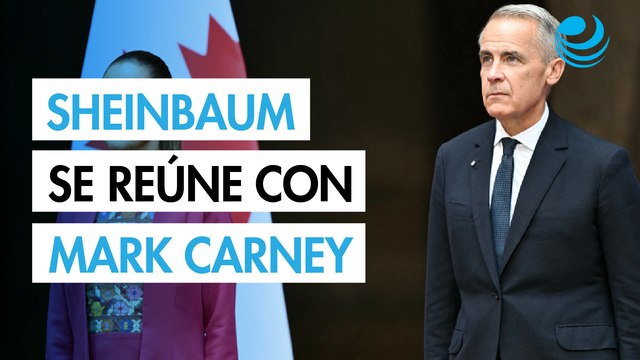 Sheinbaum se reúne con el primer ministro de Canadá, Mark Carney en Palacio Nacional