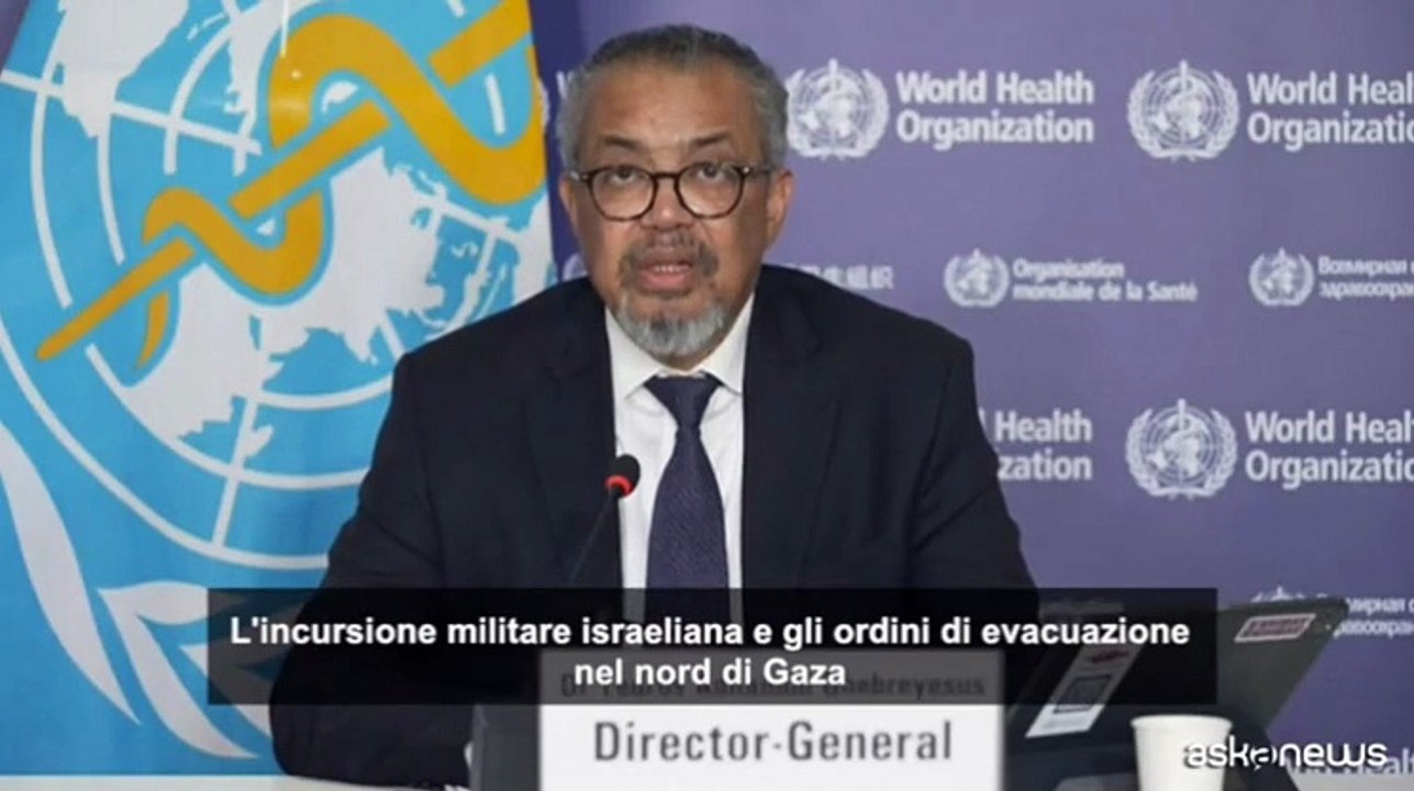 Oms condanna e chiede lo stop delle "condizioni disumane a Gaza"
