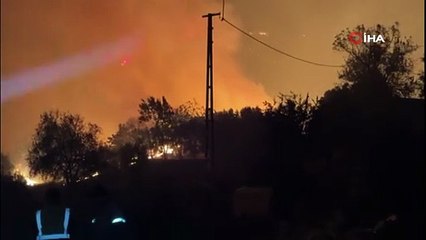 Alanya’da orman yangını sürüyor: Rüzgar müdahaleyi zorlaştırıyor