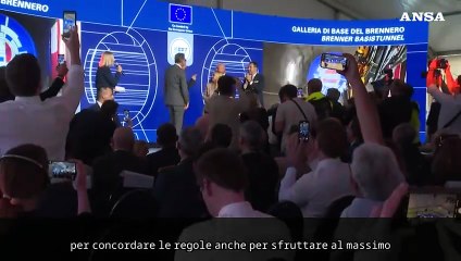 Kompatscher e Fugatti: "Il Tunnel di Brennero strategico per l'Europa"