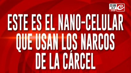 Este es el nano-celular que usan los narcos en la cárcel