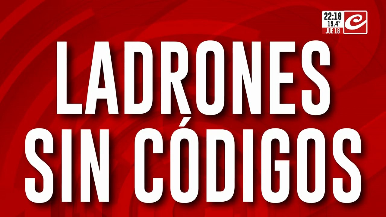 Ladrones sin códigos