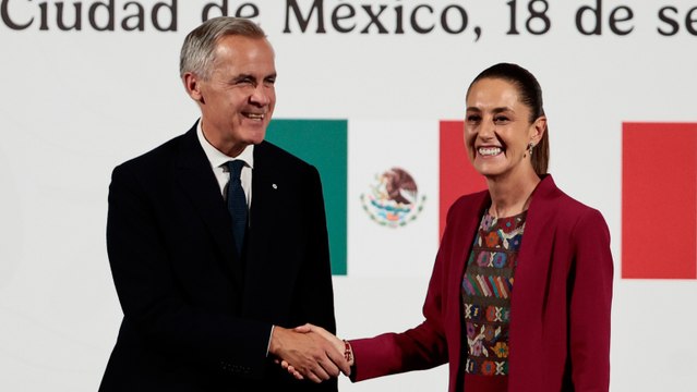 Sheinbaum y Carney cierran filas de cara a las negociaciones del TMEC con Trump