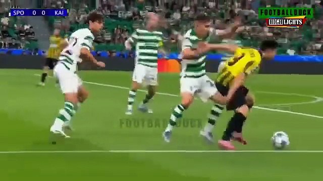 Sporting vs Kairat 4-1 Highlights & All Goals 2025 UEFA Champions League Francisco Trincão 2 Goals