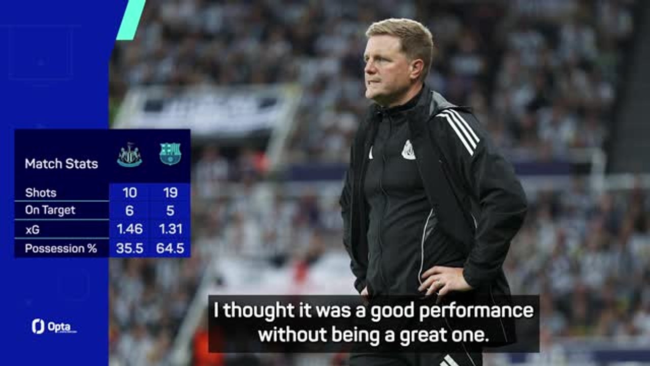 Howe rues missed chances in Barcelona defeat