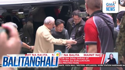 Mag-asawang contractor na sina Sarah at Curlee Discaya, nasa DOJ para sa evaluation ng hiling niyang witness protection | Balitanghali