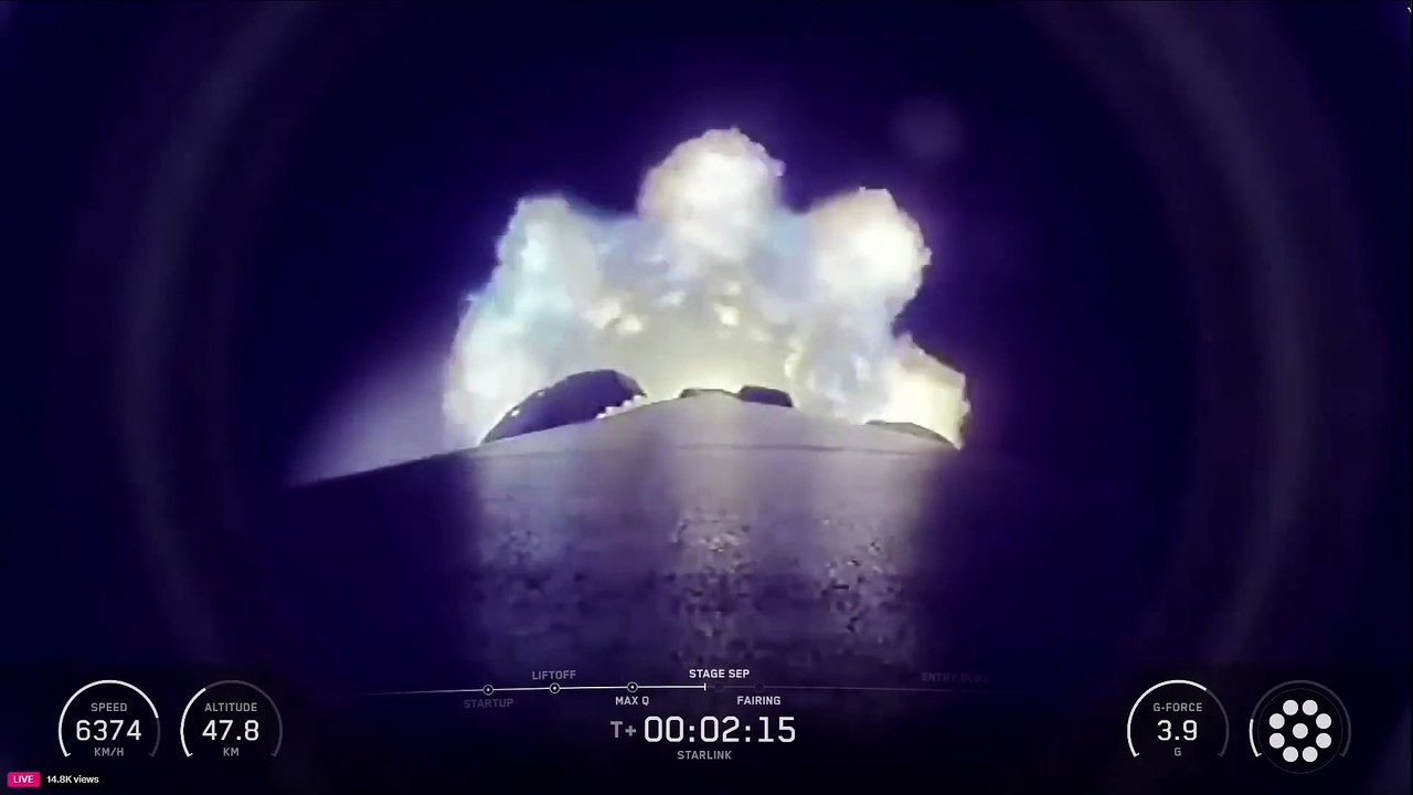 Blastoff! SpaceX launches Starlink batch on 117th Falcon 9 mission of 2025