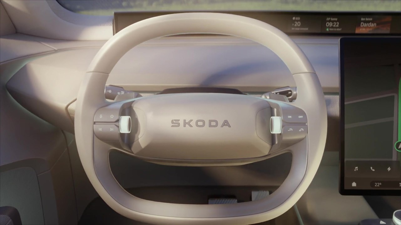 Škoda Vision O - Technologie und Konnektivität - Autonomes Fahren mit einem KI-gestützten Assistenten erleben