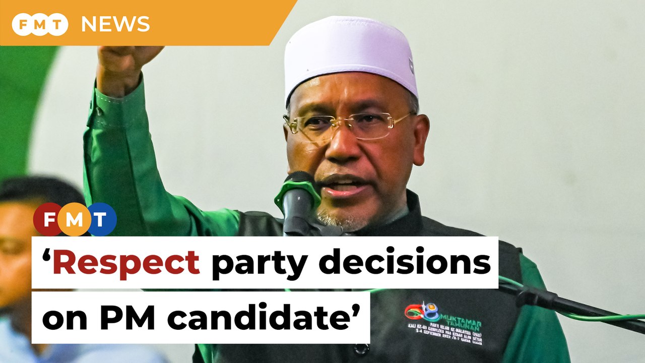 PAS urges respect for party decisions amid PM candidate tussle