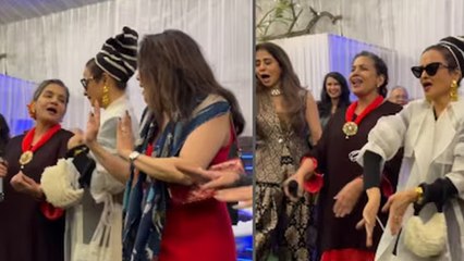 Shabana Azmi 75th Birthday Party: Rekha, Vidya, Madhuri Dance Video पर Public Reaction