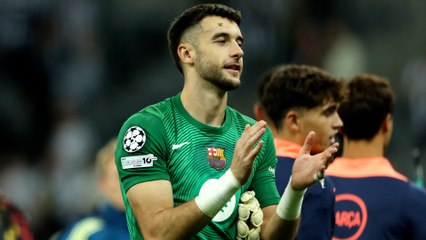 Joan García: "¿Decepción de no ir a la Selección? No. No he hablado con De la Fuente"