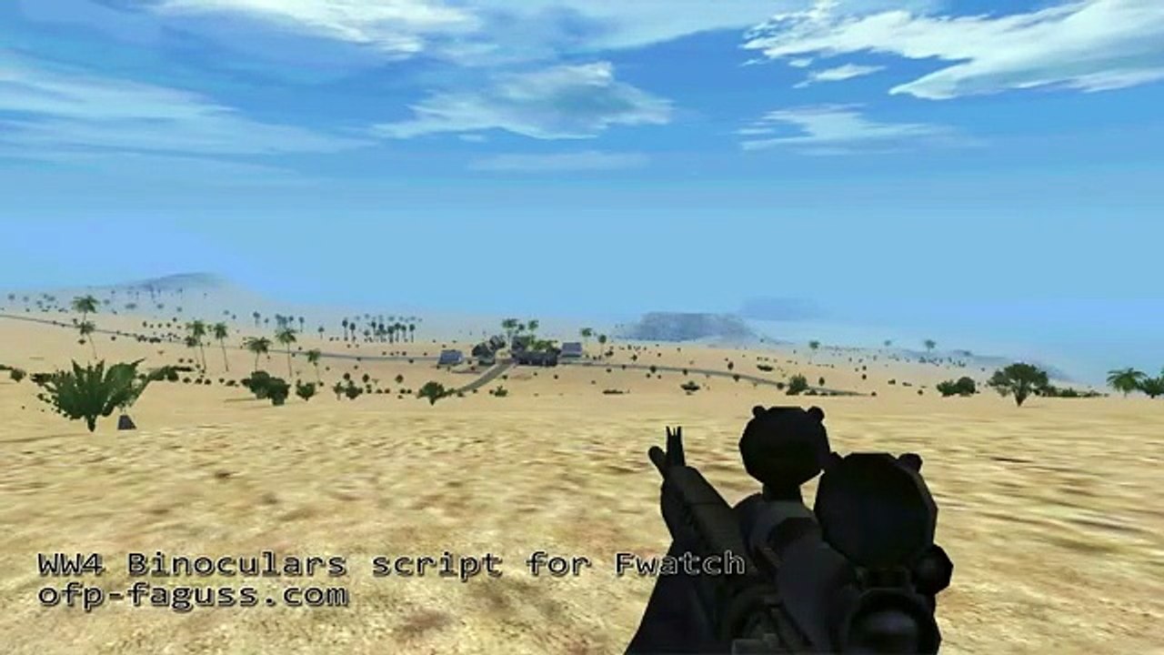 Binoculars Script for OFP WW4 mod