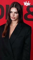 ✨ Emily Ratajkowski (@emrata) a régné en reine sur le photocall du défilé H&M 180: The London Issue. Dans un costume oversize noir, blazer XXL et pantalon évasé, la mannequin et actrice de 34 ans a hypnotisé les objectifs, alliant élégance et audace ave