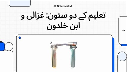 غزالی اور ابن خلدون کی تعلیمی بصیرت | Educational Insights of Ghazali & Ibn Khaldun