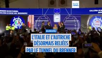 L’Italie et l’Autriche désormais reliées par le tunnel ferroviaire du Brenner