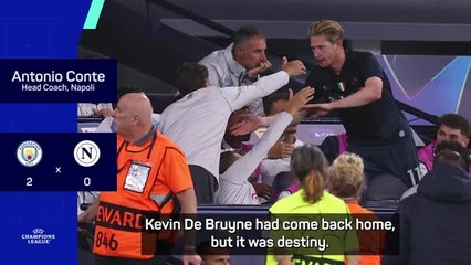 De Bruyne understood why he was substituted - Conte