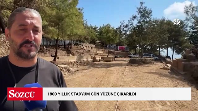 Syedra Antik Kenti'nde 1800 yıllık stadyum gün yüzüne çıkarıldı
