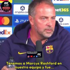 🔥 ESTO DIJO HANSI FLICK ANTES DEL PARTIDAZO DE RASHFORD EN CHAMPIONS VS NEWCASTLE ⚽🔵🔴