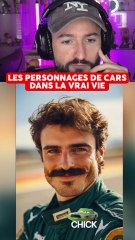 LES PERSONNAGES DE CARS DANS LA VRAIE VIE !