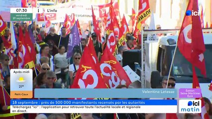 19/09/2025 - ici matin par ici Normandie (Seine-Maritime - Eure) en vidéo