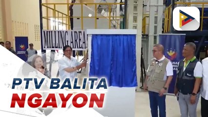 PBBM, pinangunahan ang inagurasyon ng Rice Processing System sa Guagua, Pampanga