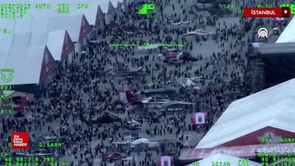 HÜRKUŞ, Çelik Kanatlar ve Bayraktar’lar TEKNOFEST’te uçtu