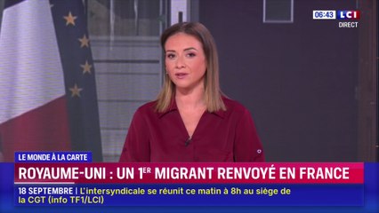 Solène Riou - LCI du 19/09/2025 - Migrants : le nouvel accord franco-britannique entre en vigueur, un premier renvoi vers la France 🇫🇷🇬🇧