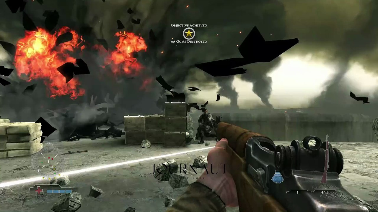 The flak tower - Ultra Realistic Graphics Gameplay 2007 Medal of Honor Airborne