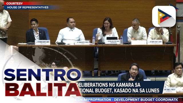 Plenary deliberations ng Kamara sa proposed 2026 national budget, kasado na sa Lunes; infrastructure projects ng gobyerno, kabilang sa mga masusing bubusisiin | ulat ni Mela Lesmoras
