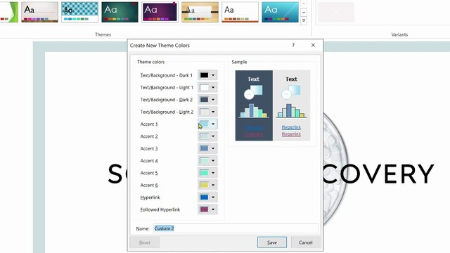 how to change font color in ppt for all slides