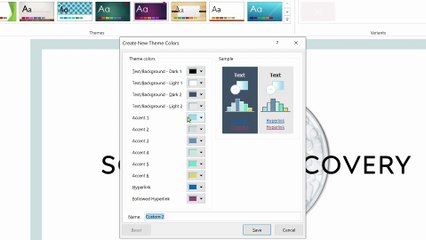 how to change font color in ppt for all slides