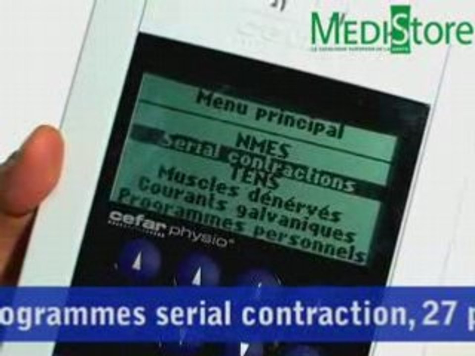 Electrostimulateur Cefar Physio 4 chez Medistore