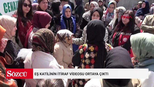 Eş cinayeti sanığının 'Karımı ve kendimi öldürdüm' dediği video ortaya çıktı