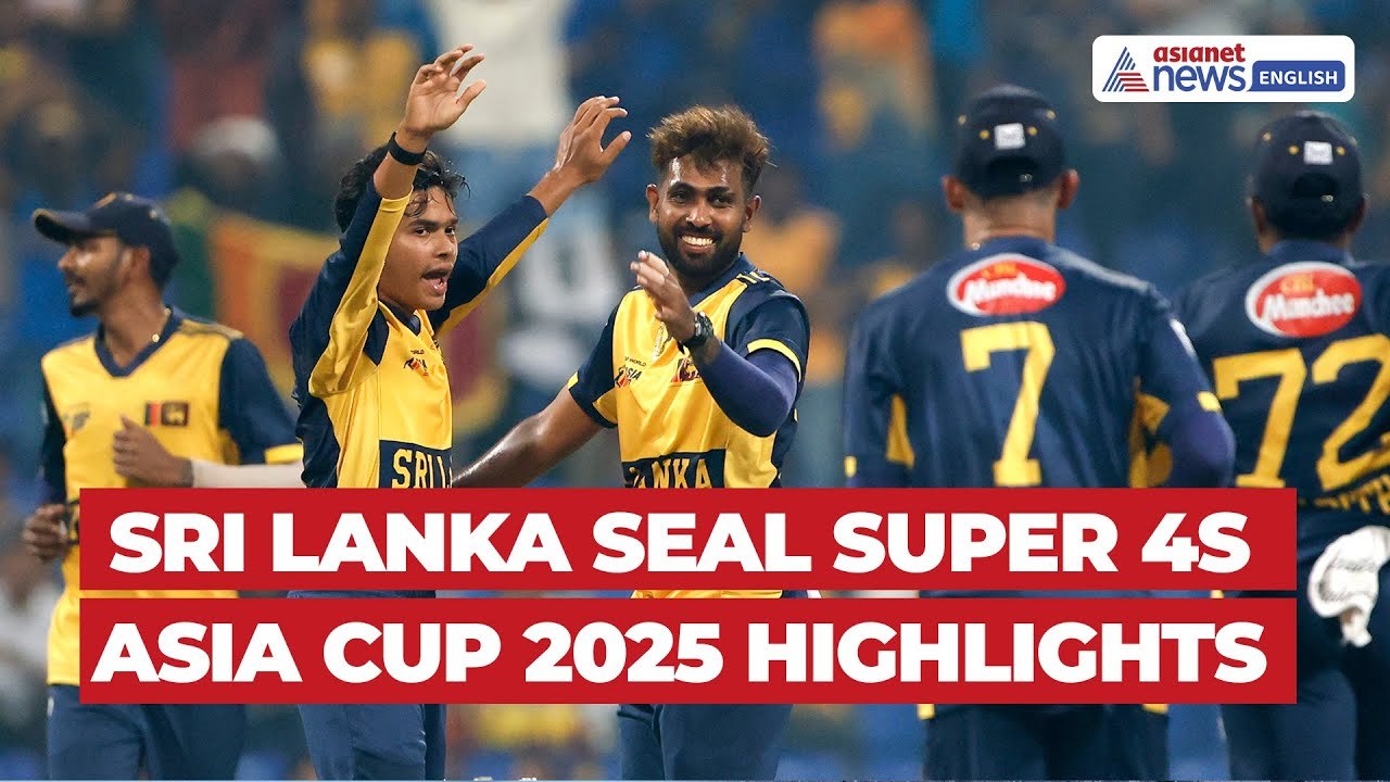 SL Vs AFG Asia Cup 2025 Highlights: Mendis, Nabi Shine as Sri Lanka Beat Afghanistan by 6 Wickets
