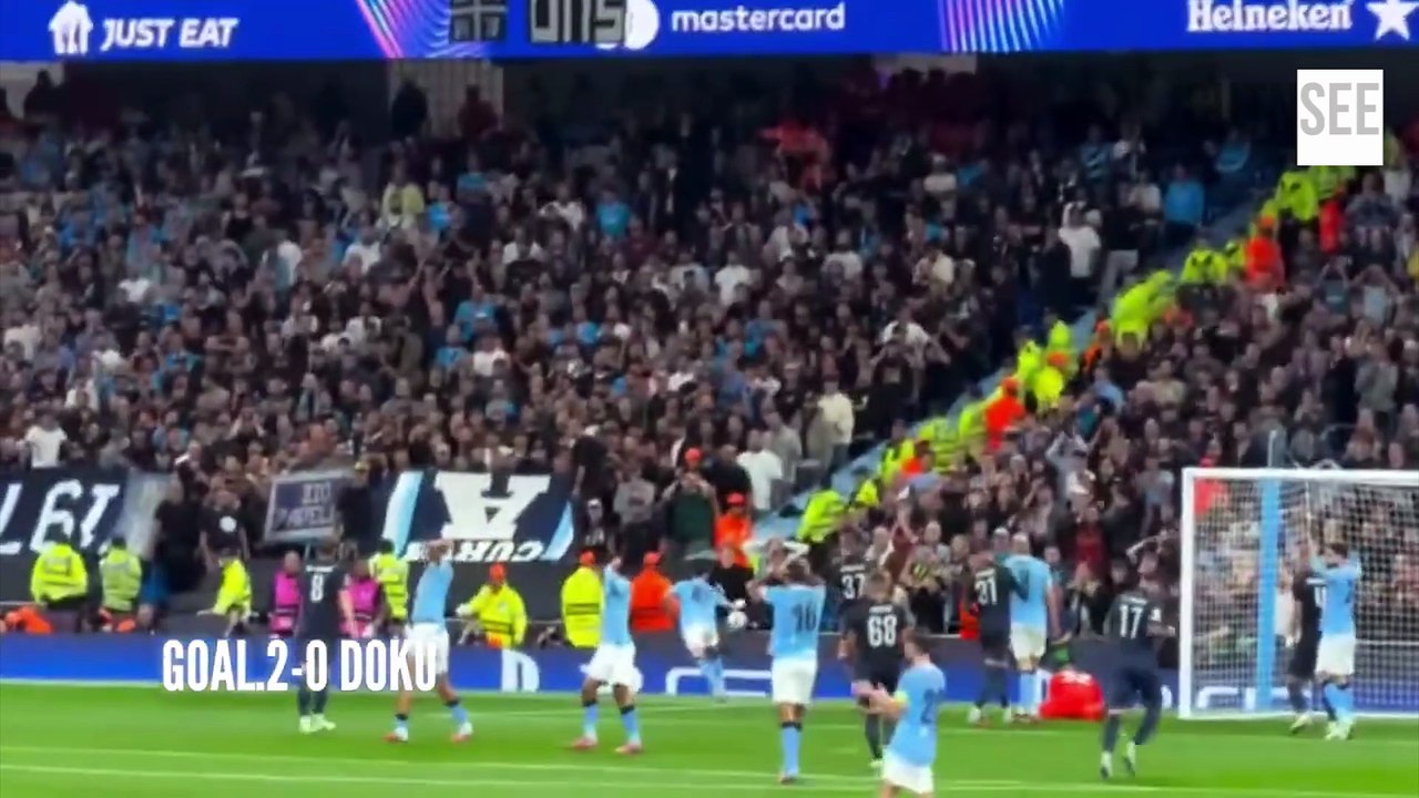 Manchester City 2-0 Napoli  Champions League 2526 Match Highlights