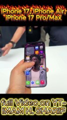 iPhone 17, iPhone Air, iPhone 17 Pro Max 01