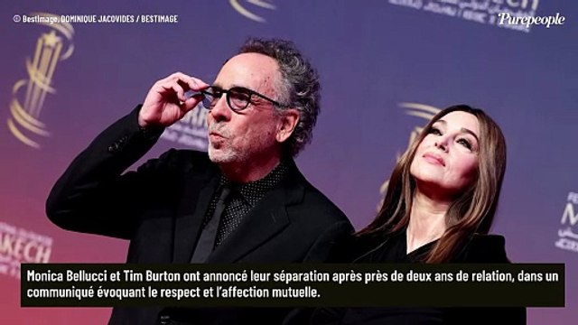 Tim Burton et Monica Bellucci c'est fini ! Après trois ans de relation, le couple vient d'annoncer la nouvelle