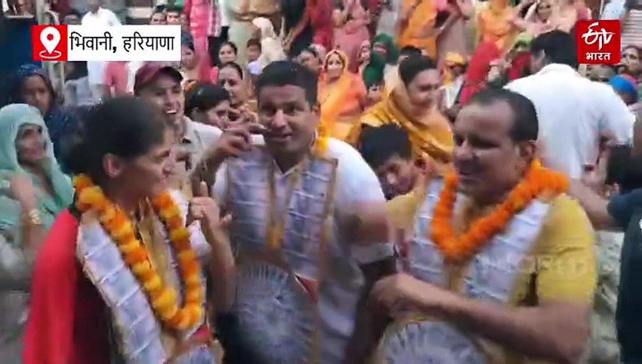वर्ल्ड बॉक्सिंग चैंपियनशिप विजेता जैस्मिन लंबोरिया का भव्य स्वागत, भिवानी में निकाला गया विजयी जुलूस, सांसद बोले-"बेटी पर गर्व"