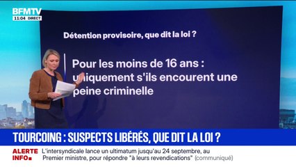 Suspects libérés après l'agression d'un policier à Tourcoing: ce que dit la loi sur la détention provisoire