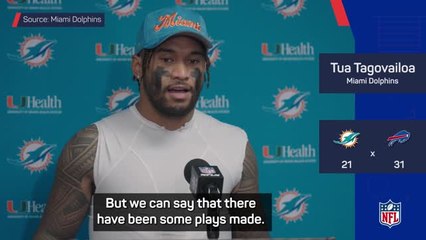 There are no moral victories from Bills loss: Dolphins' Tagovailoa