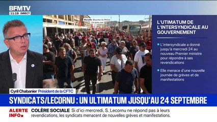 Ultimatum de l'intersyndicale à Sébastien Lecornu: "C'était important de laisser au Premier ministre quelques jours", explique le président de la CFTC