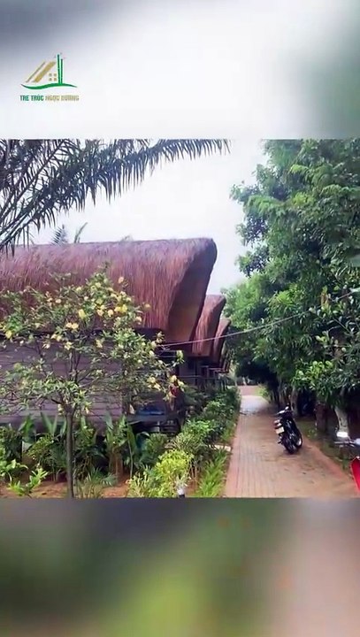 Hoàn Thiện Lợp Mái lá guột cho Bumgalow - Giải pháp lợp mái chống nóng và bền đẹp - Tre Trúc Ngọc Dương