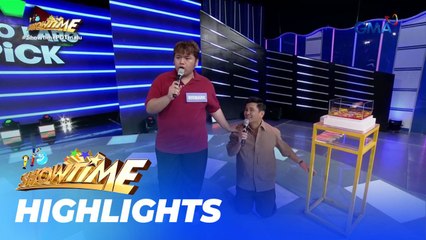 It's Showtime: Contestant, nagpamalas ng galing sa pagbabalita! (Laro, Laro, Pick)