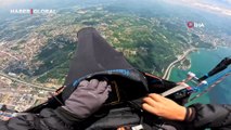 112 kilometreyi paraşütle uçtu: Sakarya'dan havalandı, Eskişehir'e indi